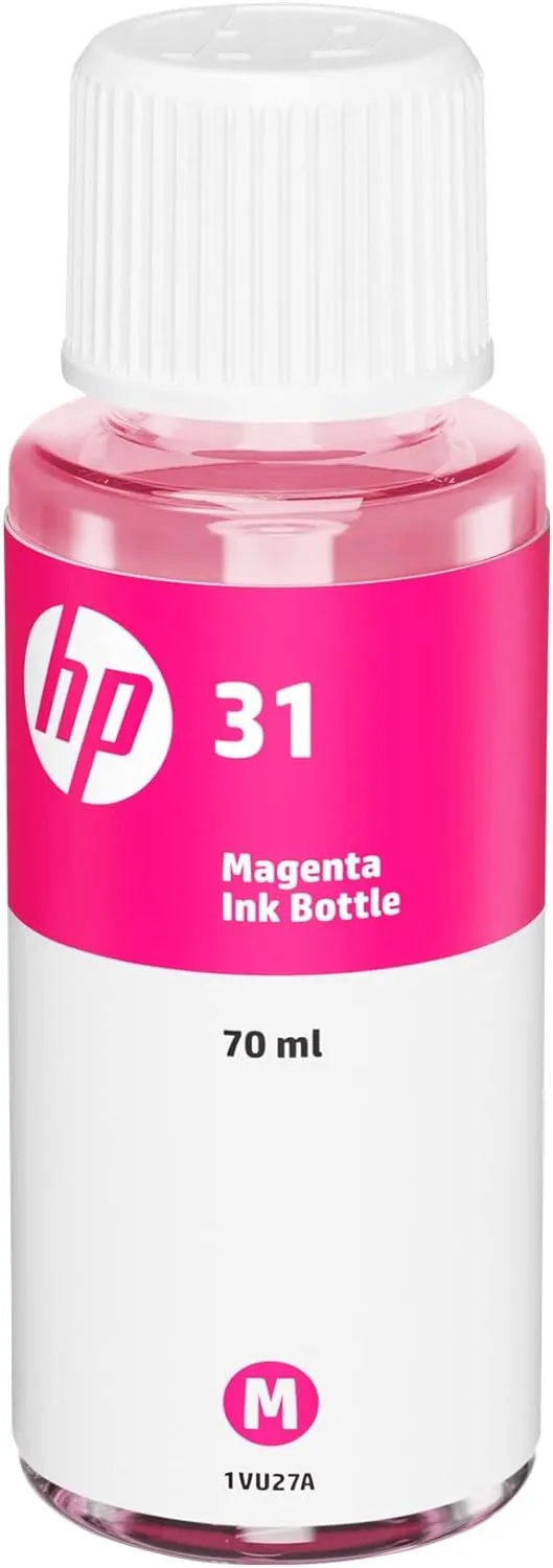 Flacone Inchiostro Originale HP 31 Magenta 70 ml