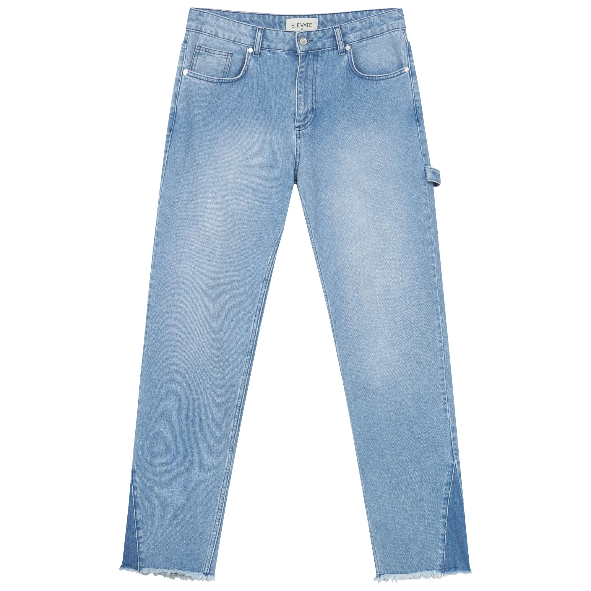 FLARED LIGHT BLUE DENIM