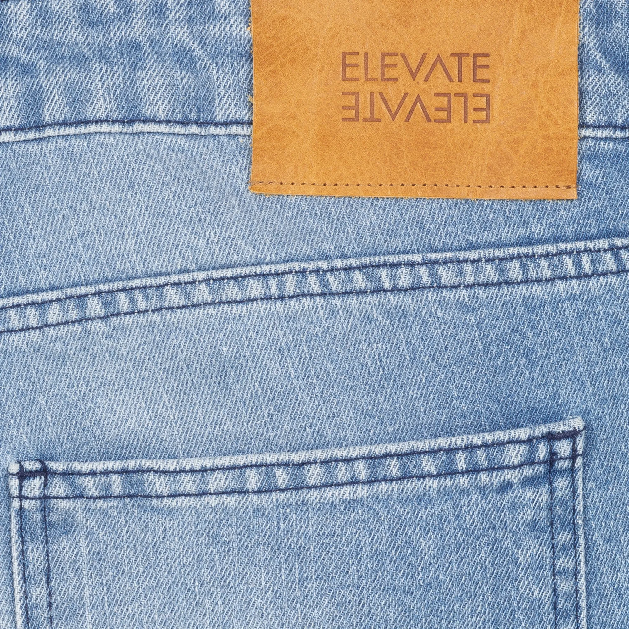 FLARED LIGHT BLUE DENIM
