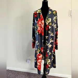 Floral Kimono 2X by ChicSoul.com