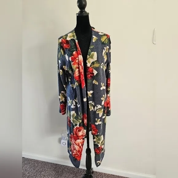 Floral Kimono 2X by ChicSoul.com