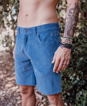 Floyd Cord Walkshort | Dusty Blue
