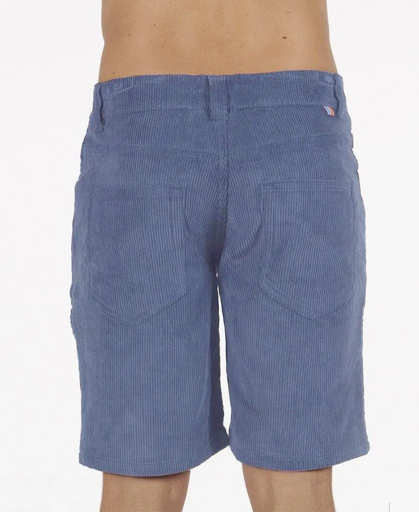 Floyd Cord Walkshort | Dusty Blue