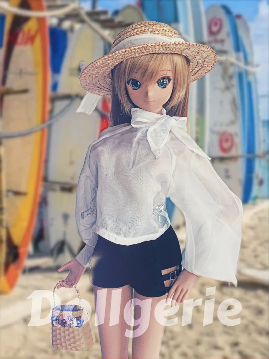 Fluffy Bow Sheer Blouse for SmartDoll / DD / SD13