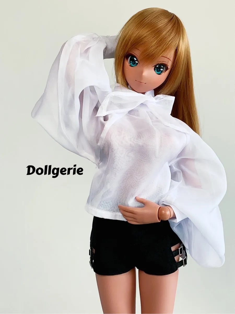 Fluffy Bow Sheer Blouse for SmartDoll / DD / SD13