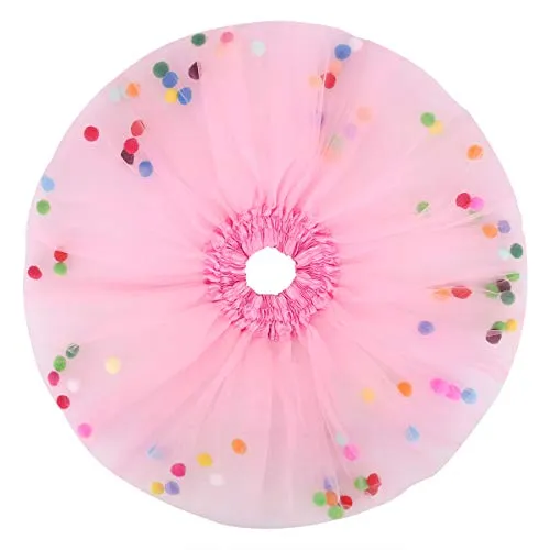 Fluffy Pom Pom Tutu for Toddler Girls