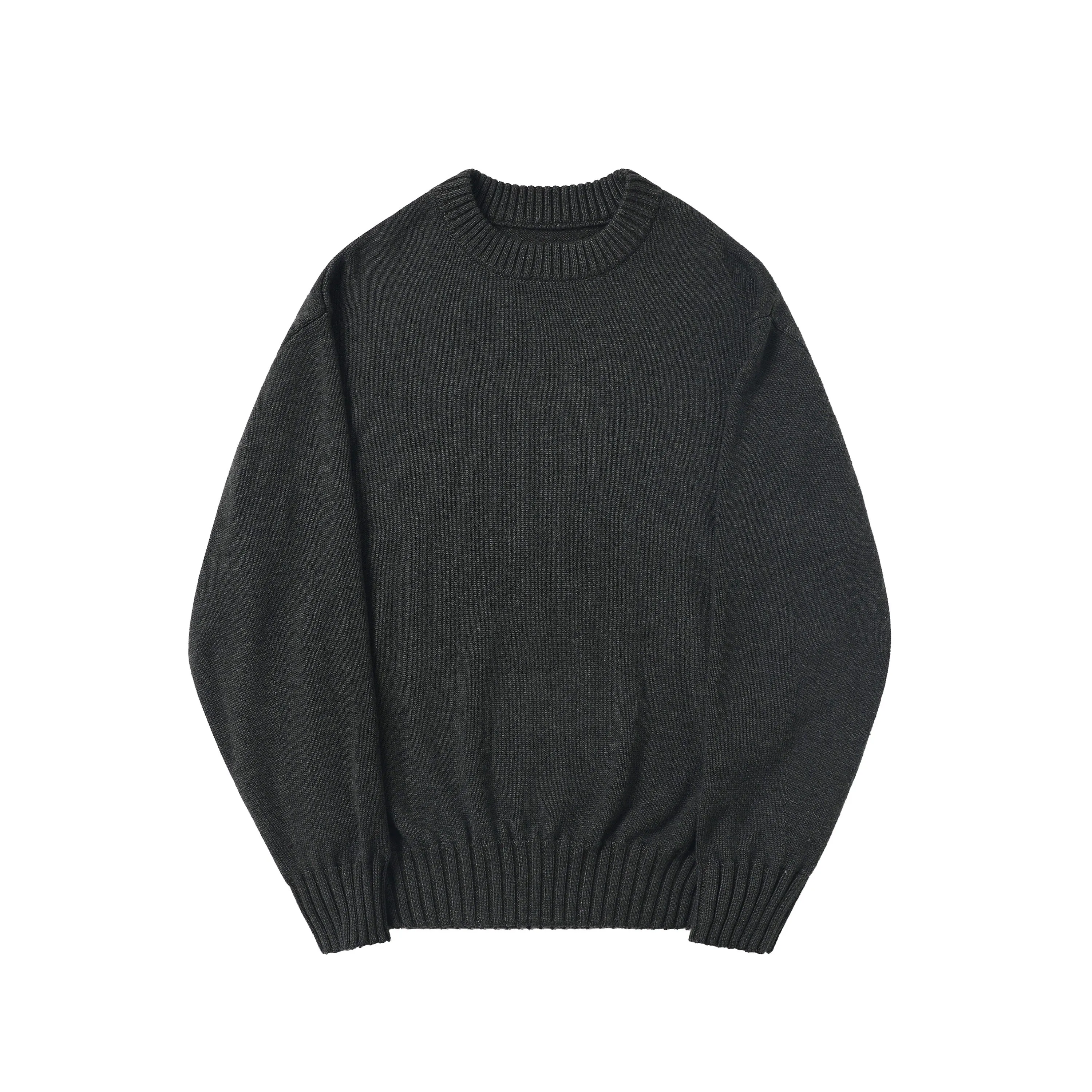 Four-Color Wool Blend Sweater