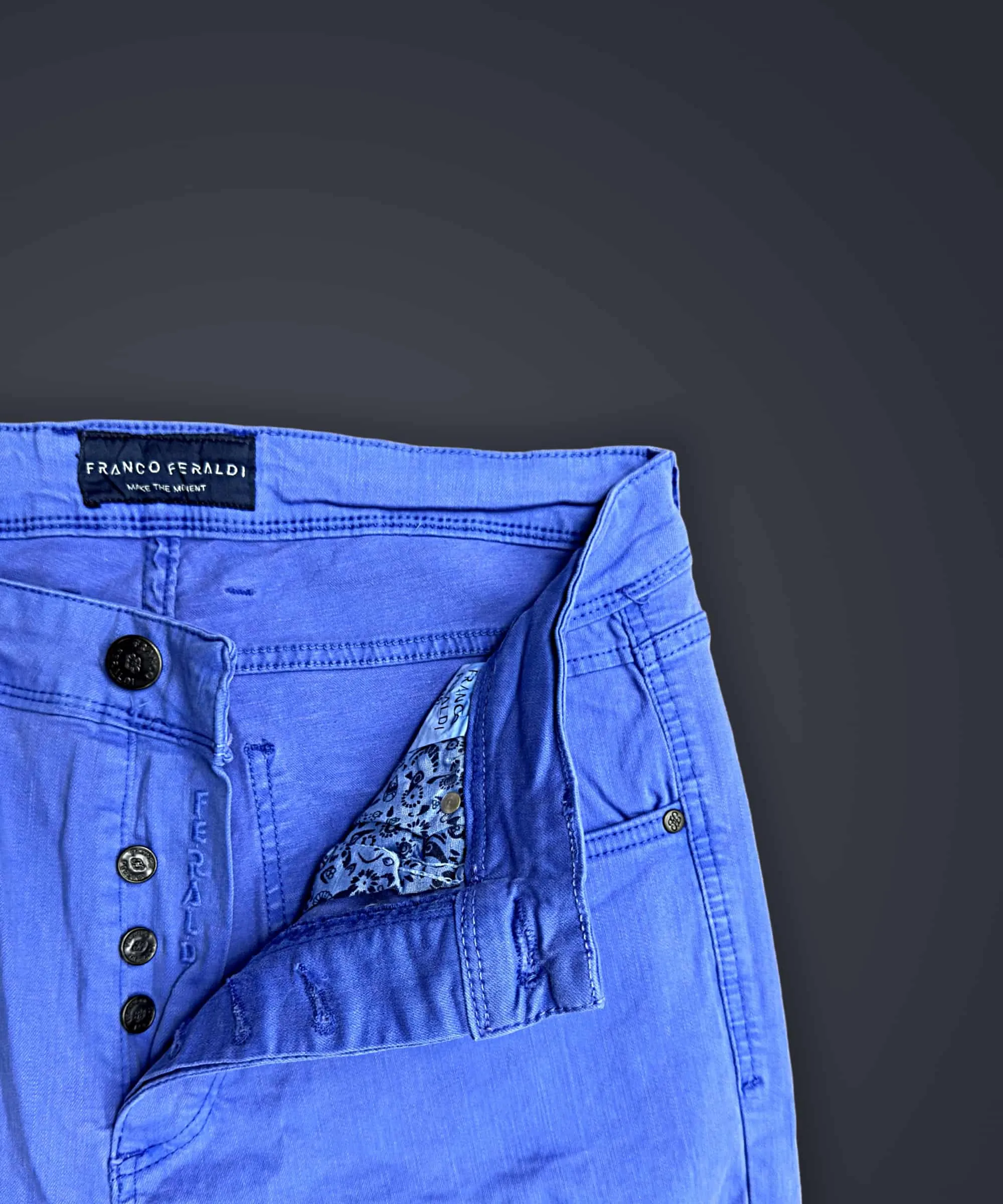 FRANCO FERALDI LIGHT BLUE JEAN