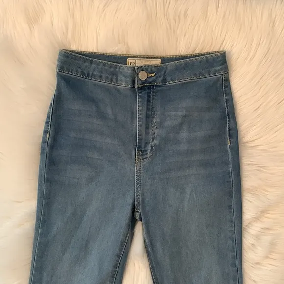 Free People Just Float On Light Wash High Rise Flare Jeans Womens 25 R