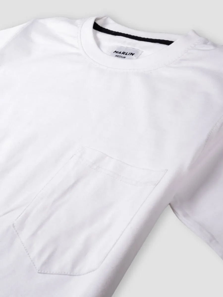 Frost White Cotton Tee Shirt