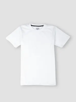 Frost White Cotton Tee Shirt