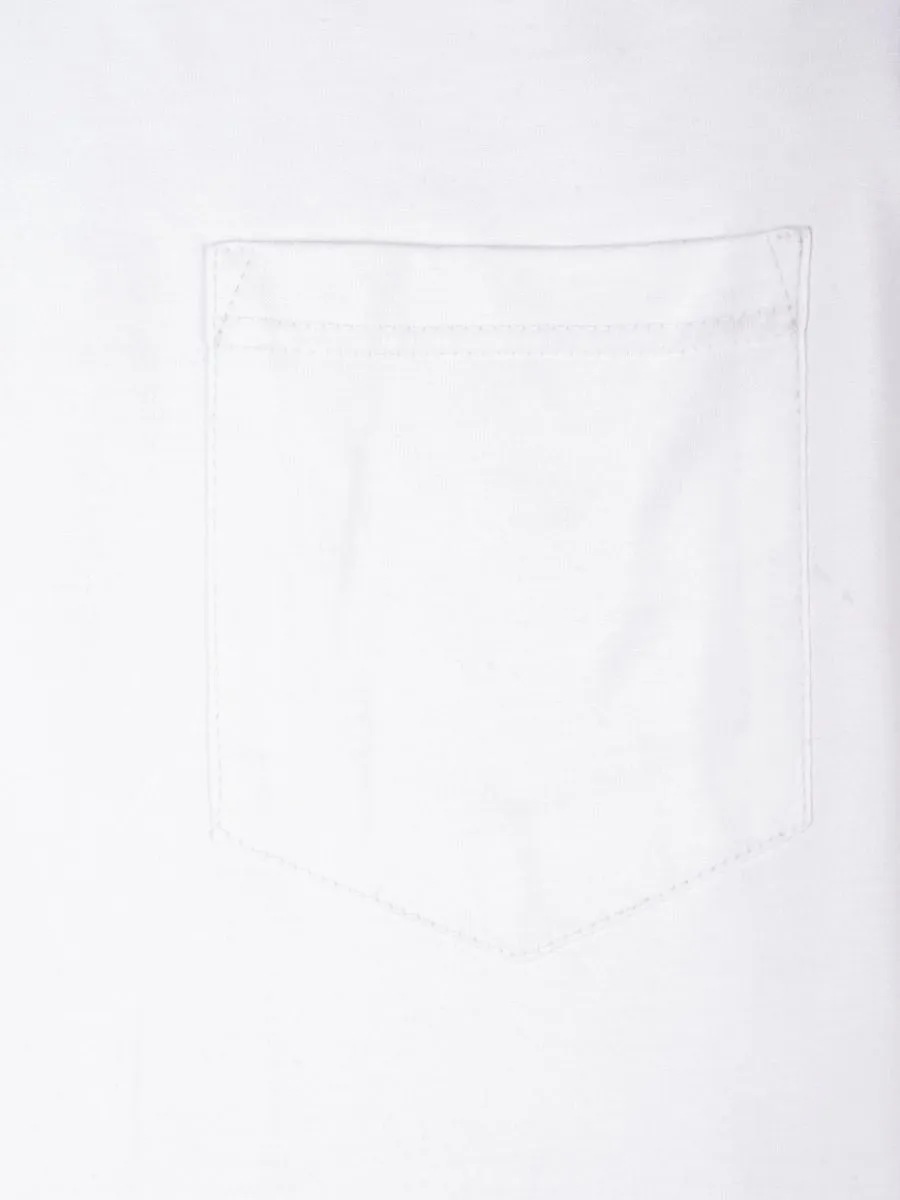 Frost White Cotton Tee Shirt