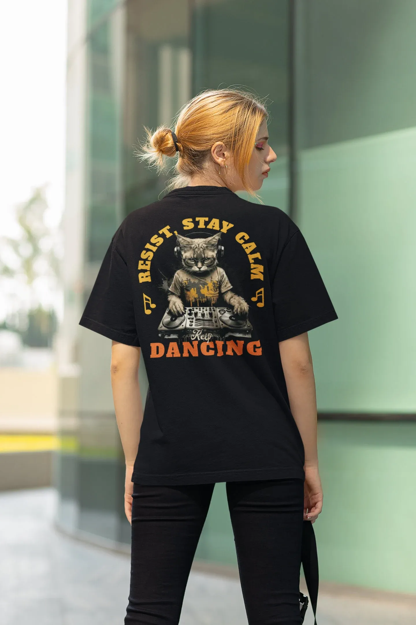 Funny T-Shirt | Stay Calm & Keep Dancing EDM T-Shirt