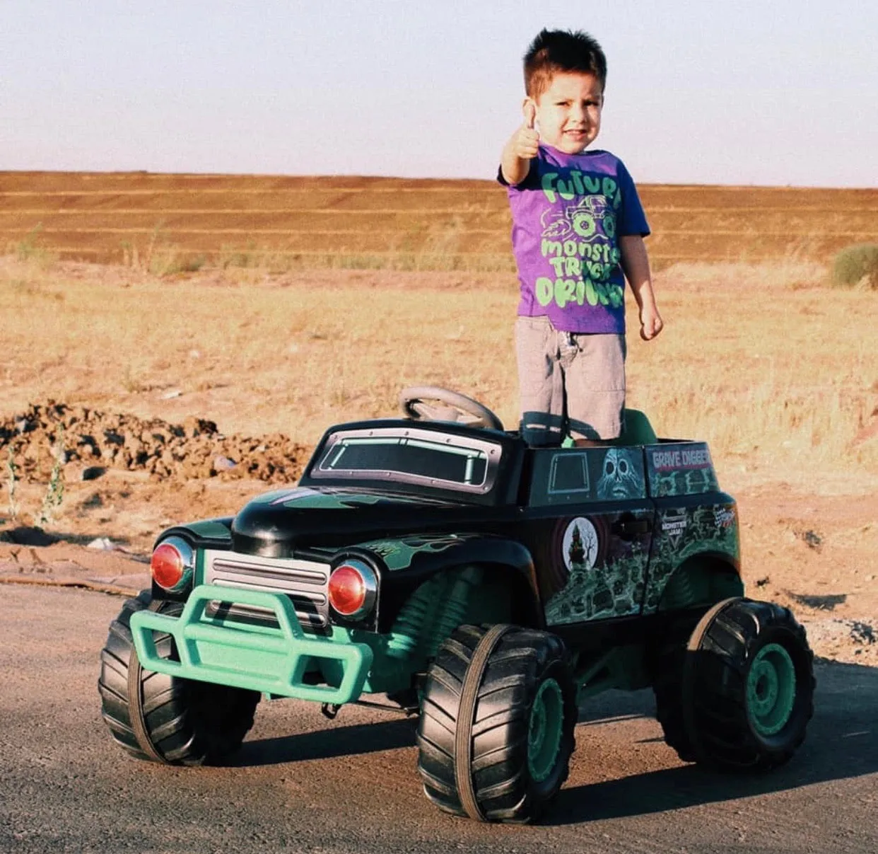 Future Monster Truck Driver