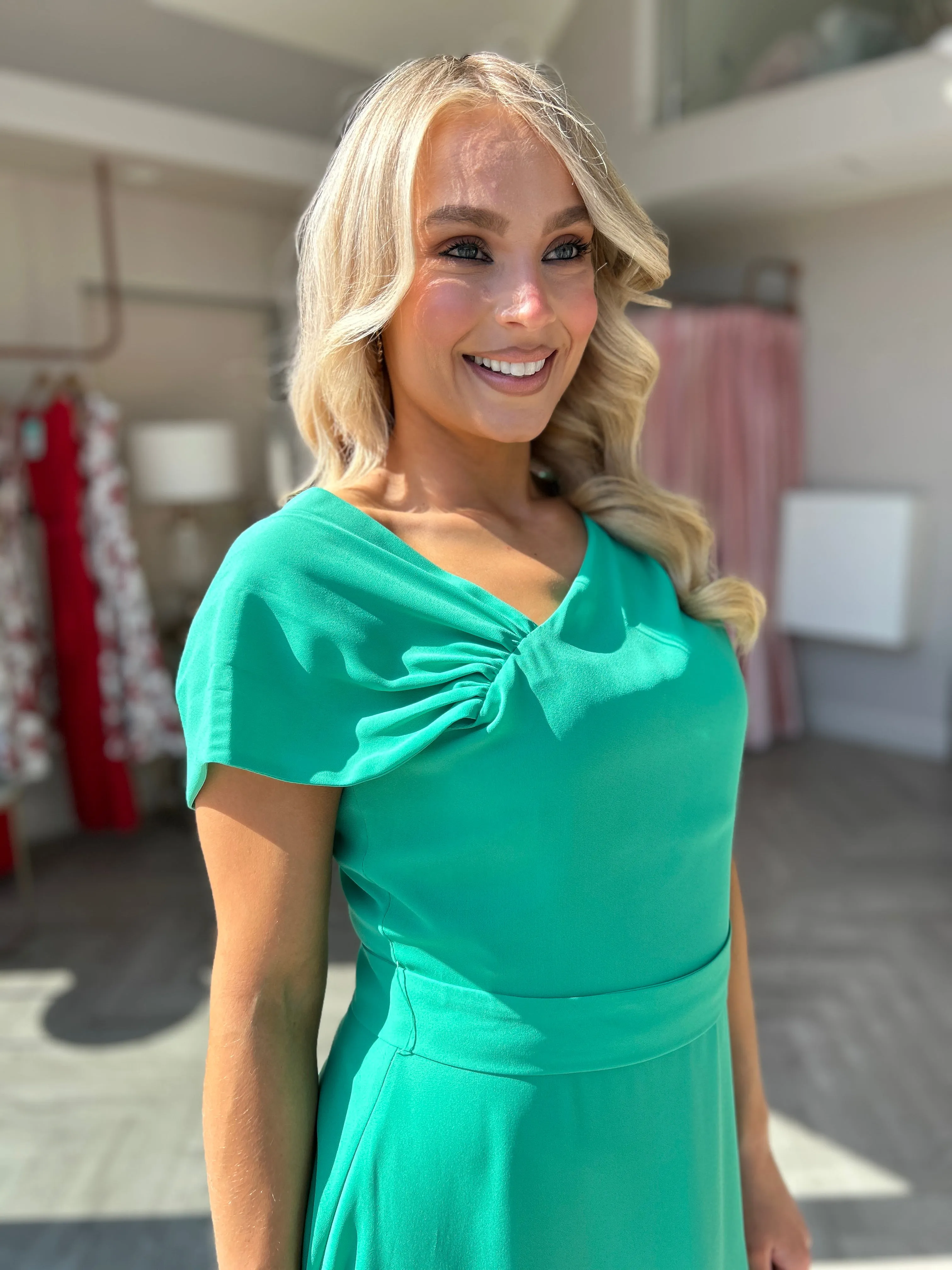 Gabriella Turquoise Dress