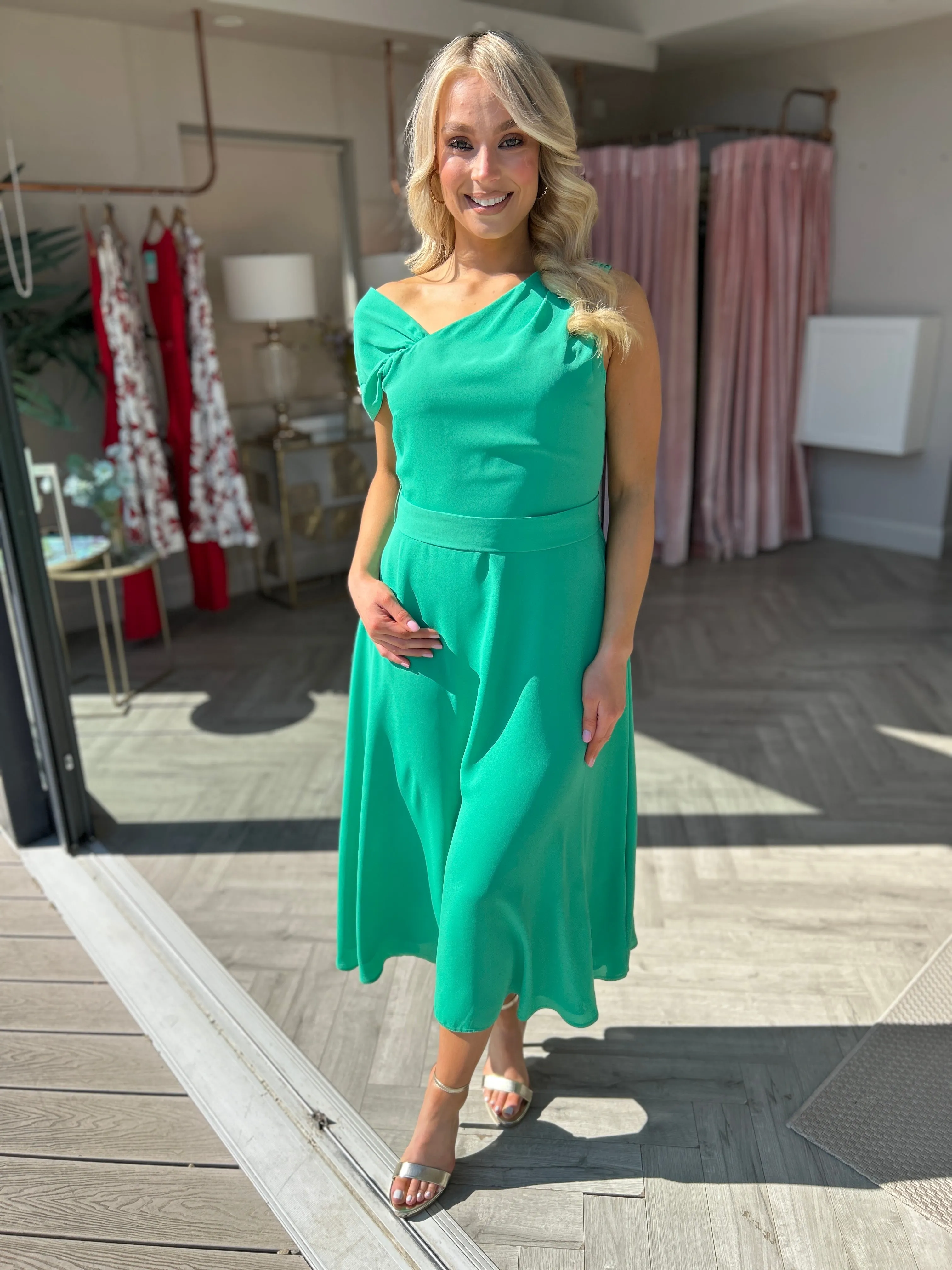 Gabriella Turquoise Dress