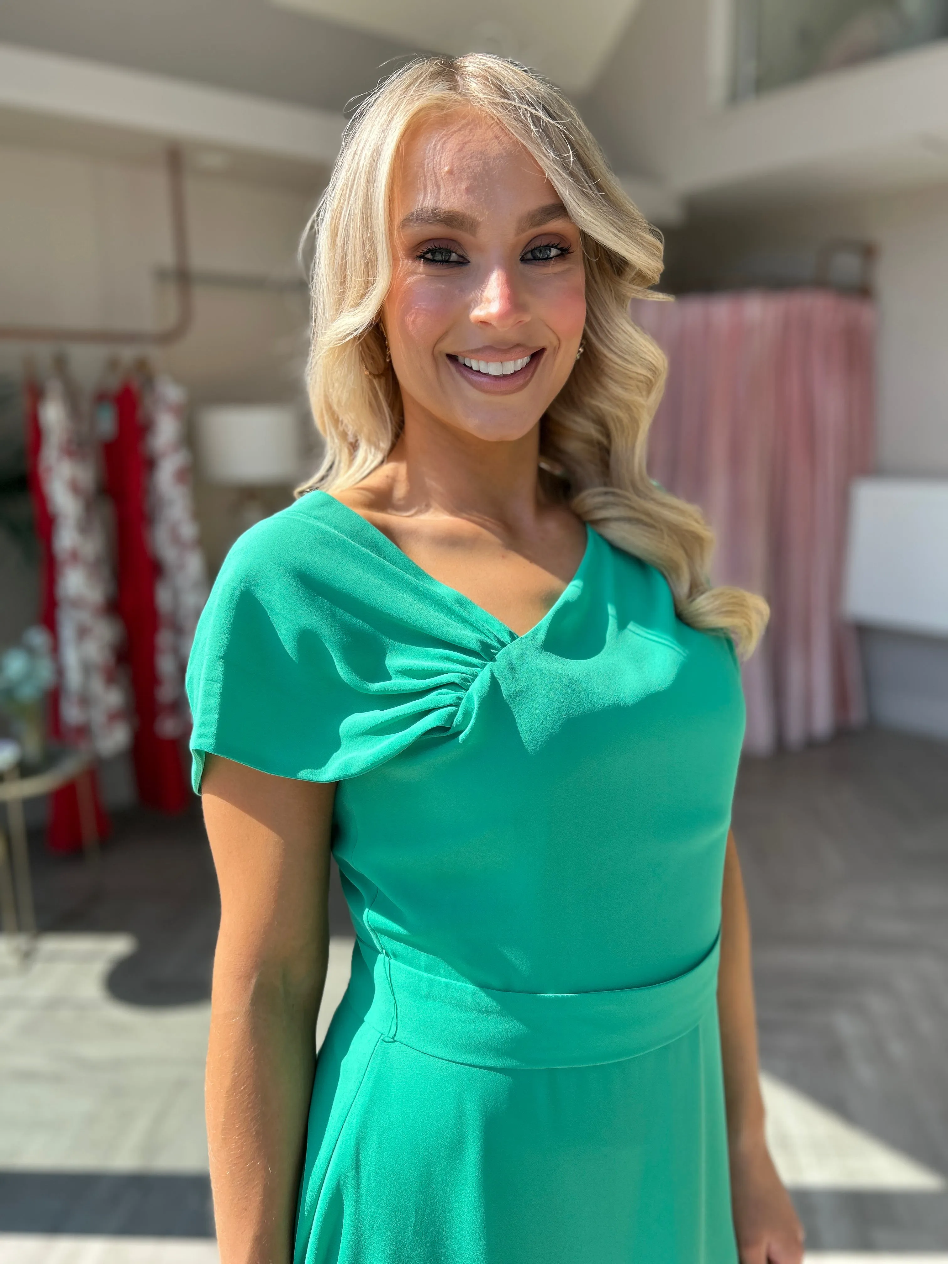 Gabriella Turquoise Dress