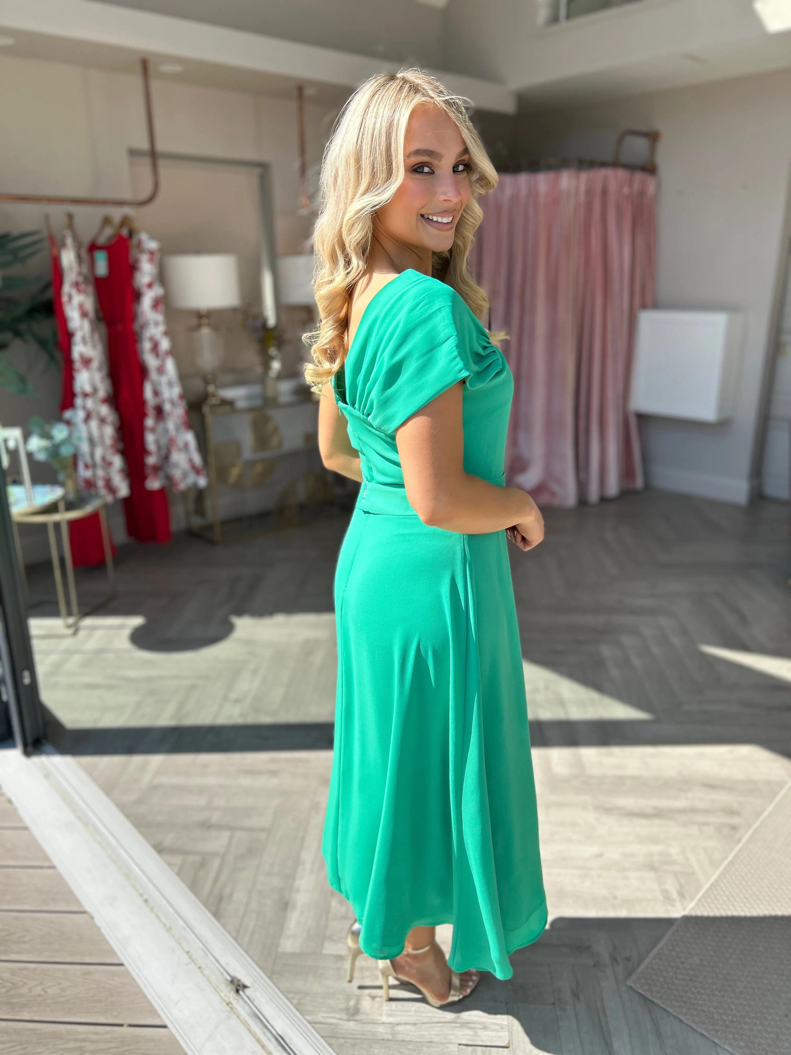 Gabriella Turquoise Dress