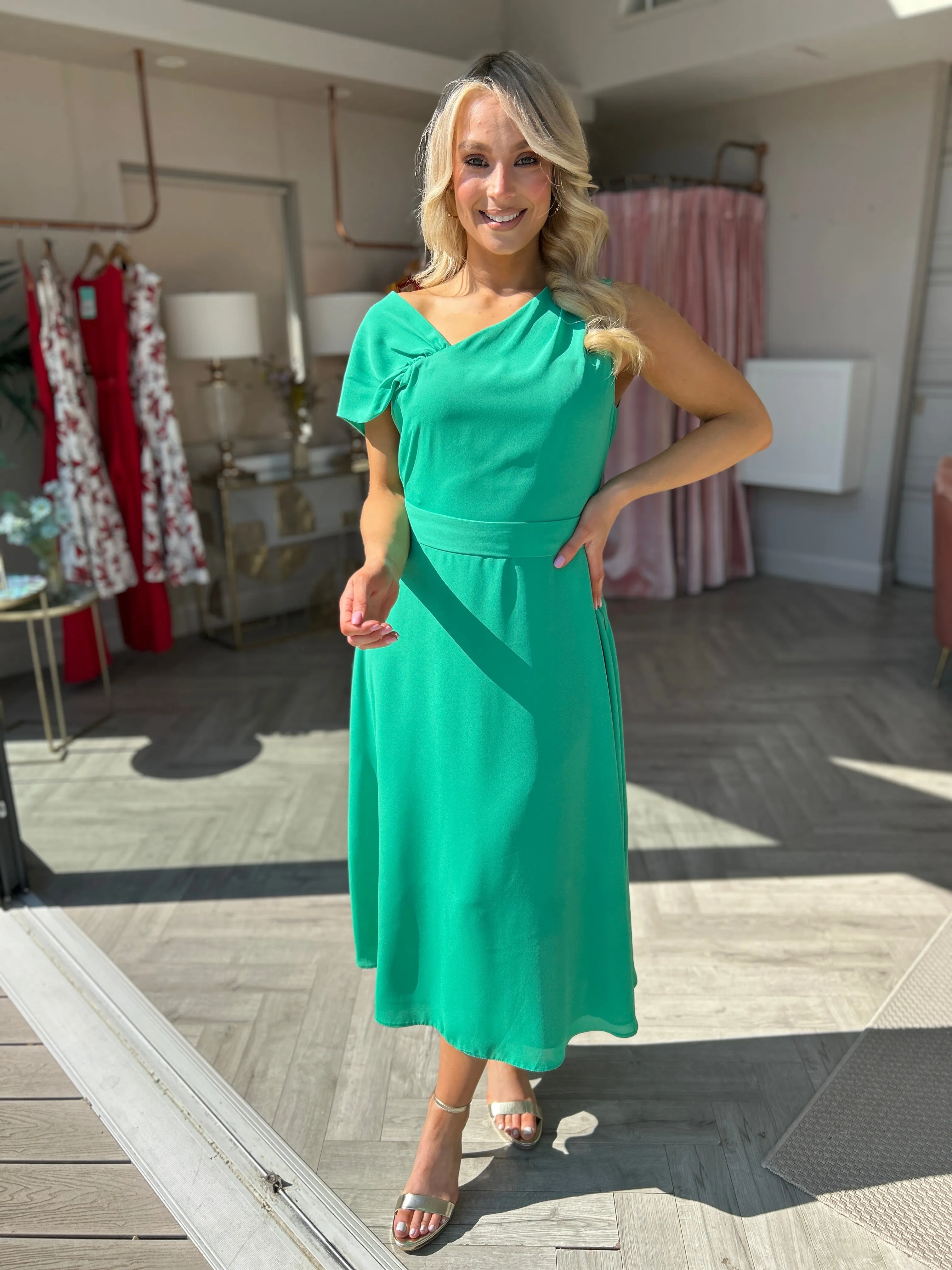 Gabriella Turquoise Dress