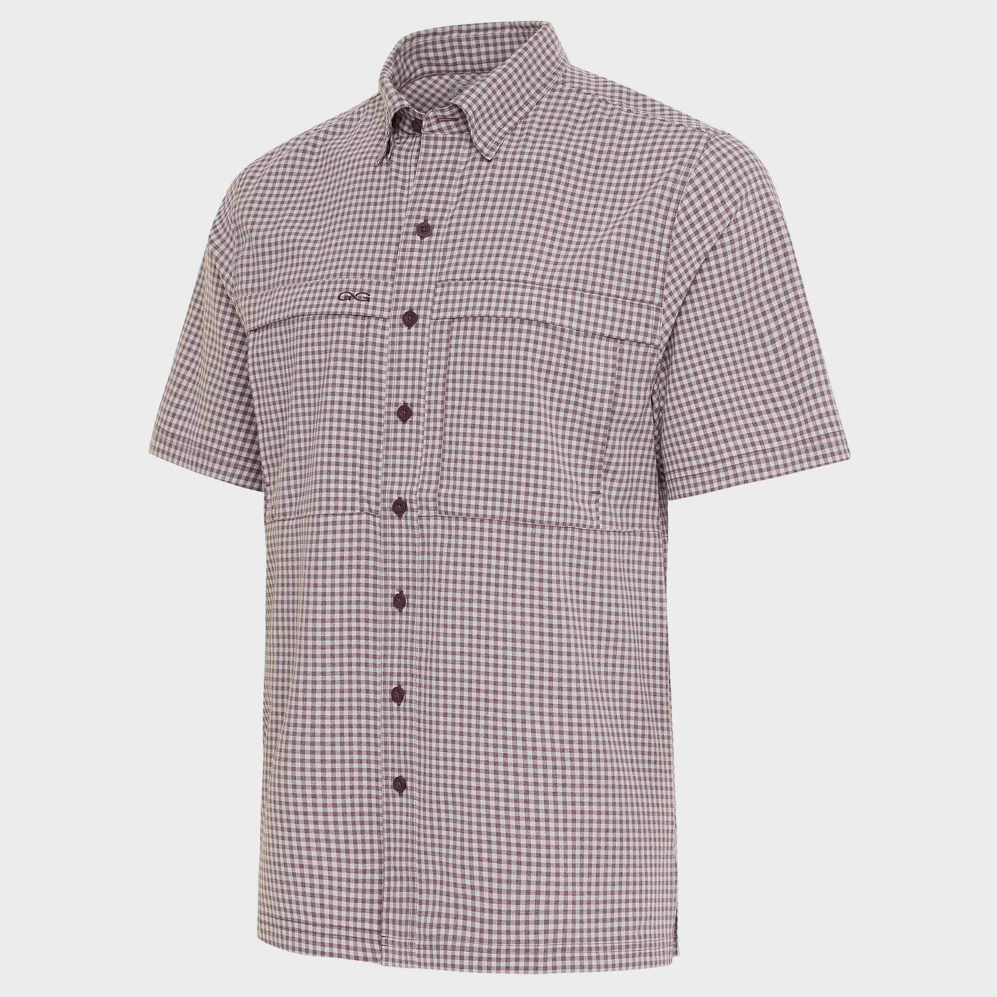 Gameguard Maroon Tekcheck Shirt