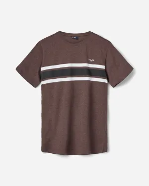 Gilleleje Tee - Brown/White