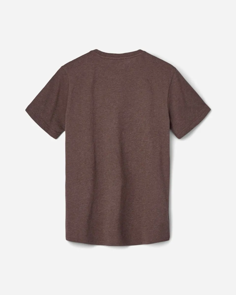 Gilleleje Tee - Brown/White
