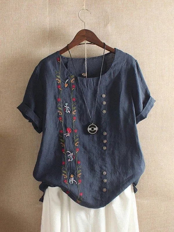 Gloria Casual Short-Sleeve Shirts & Tops