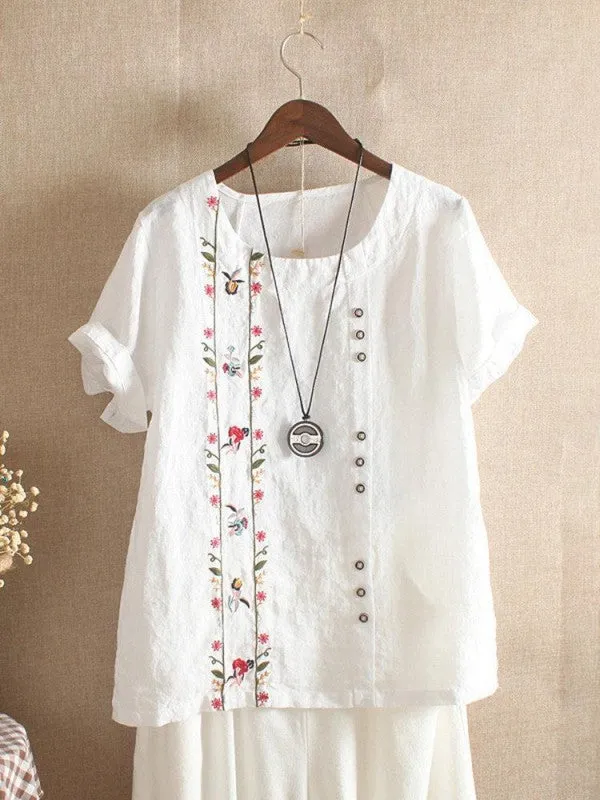 Gloria Casual Short-Sleeve Shirts & Tops