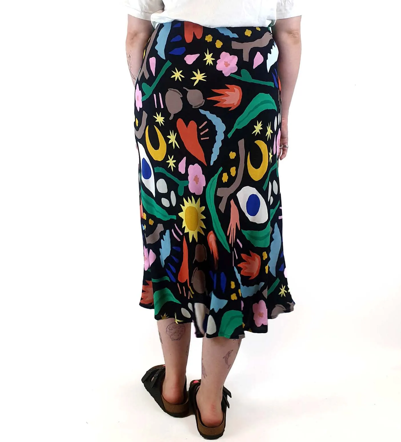 Gorman colourful print long skirt size 14 (best fits size 12-small 14)
