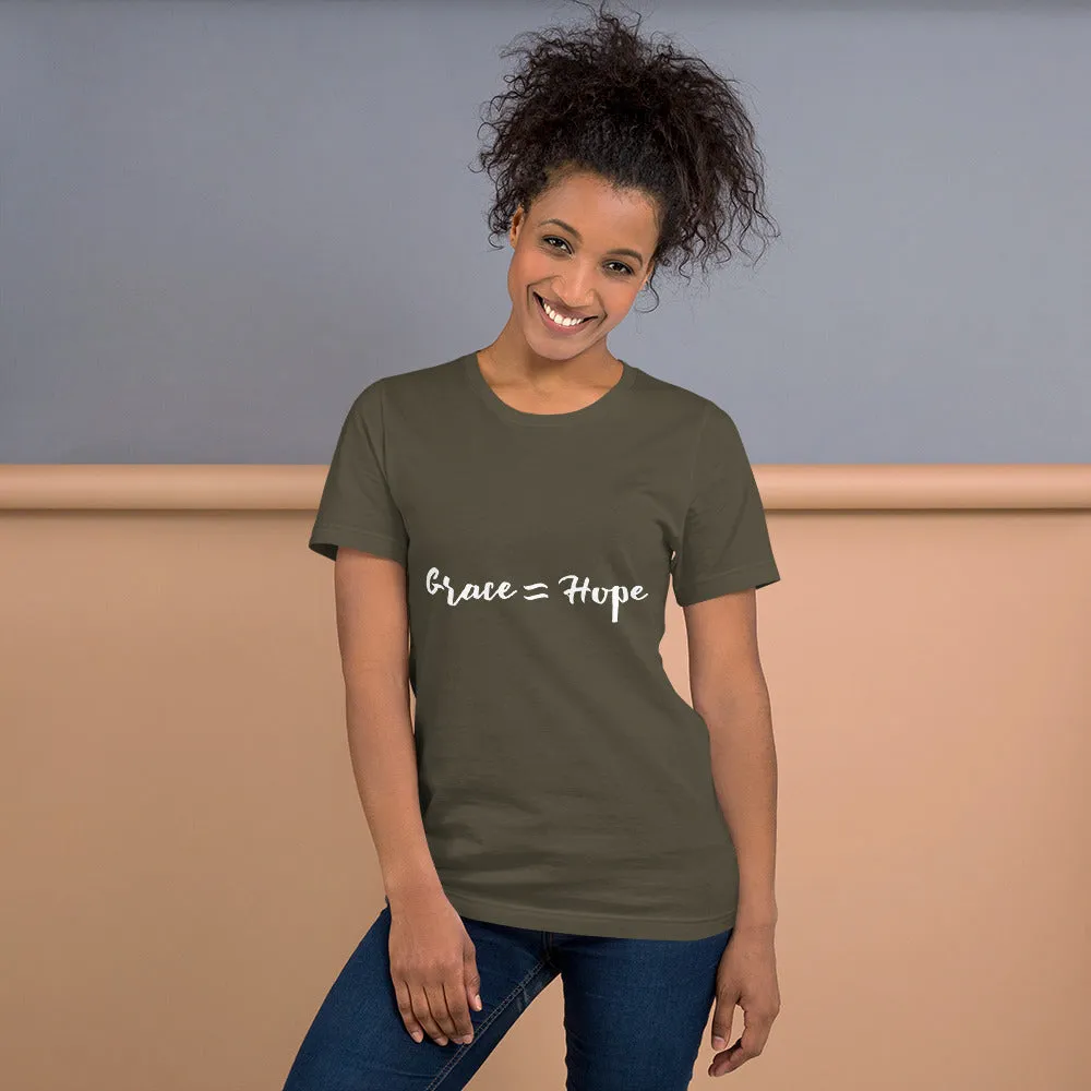 Grace = Hope Short-Sleeve Unisex T-Shirt