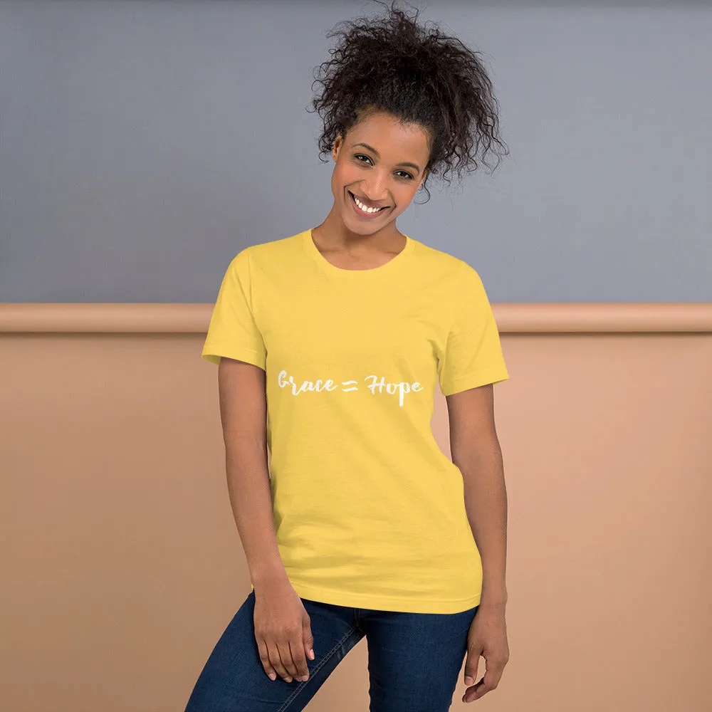 Grace = Hope Short-Sleeve Unisex T-Shirt