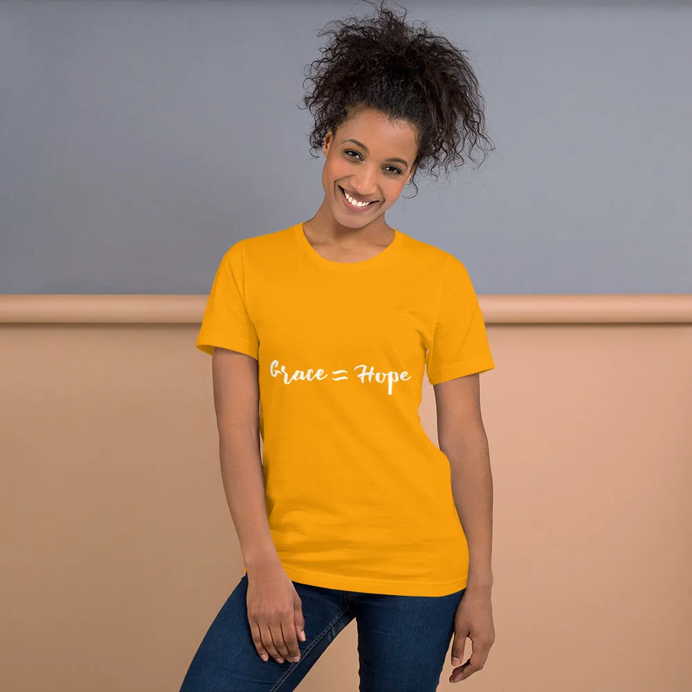 Grace = Hope Short-Sleeve Unisex T-Shirt