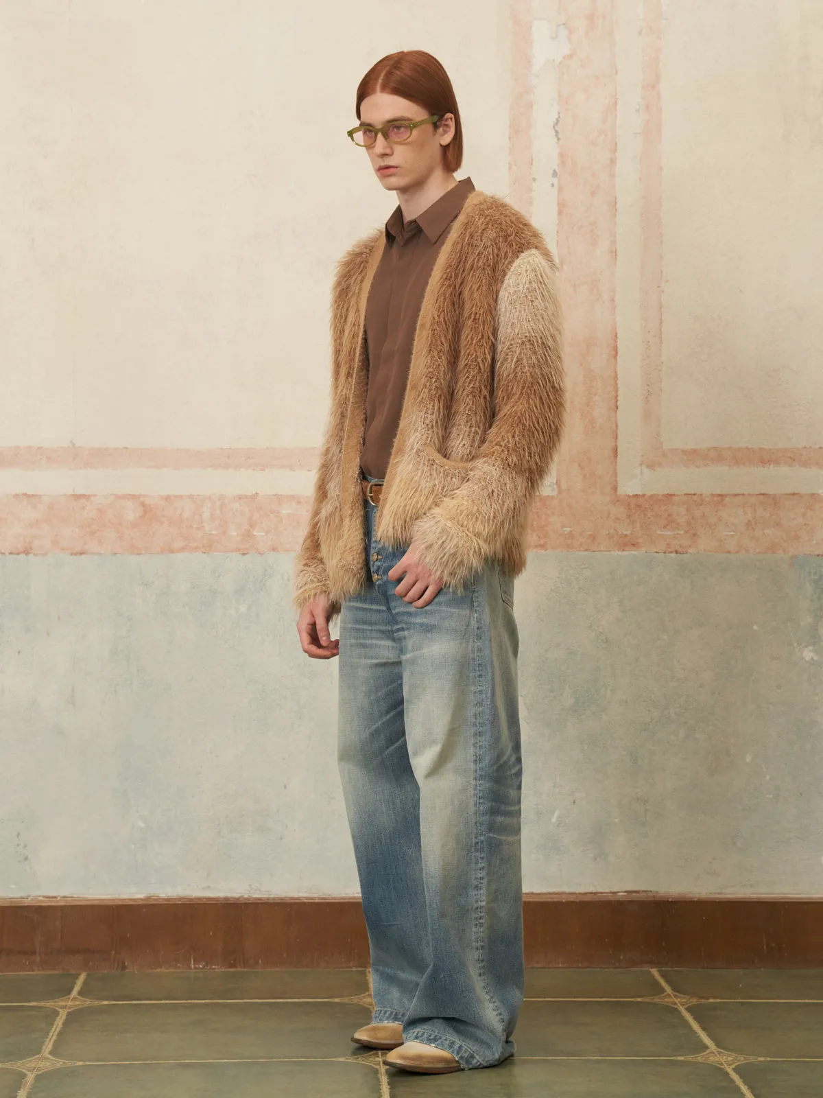 Gradient Knit Cardigan