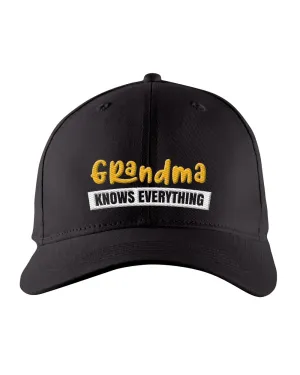 Grandma Knows Everything- Snapback Trucker Cap