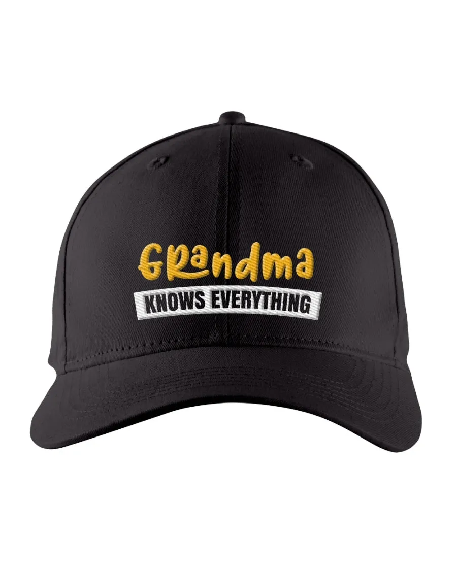 Grandma Knows Everything- Snapback Trucker Cap