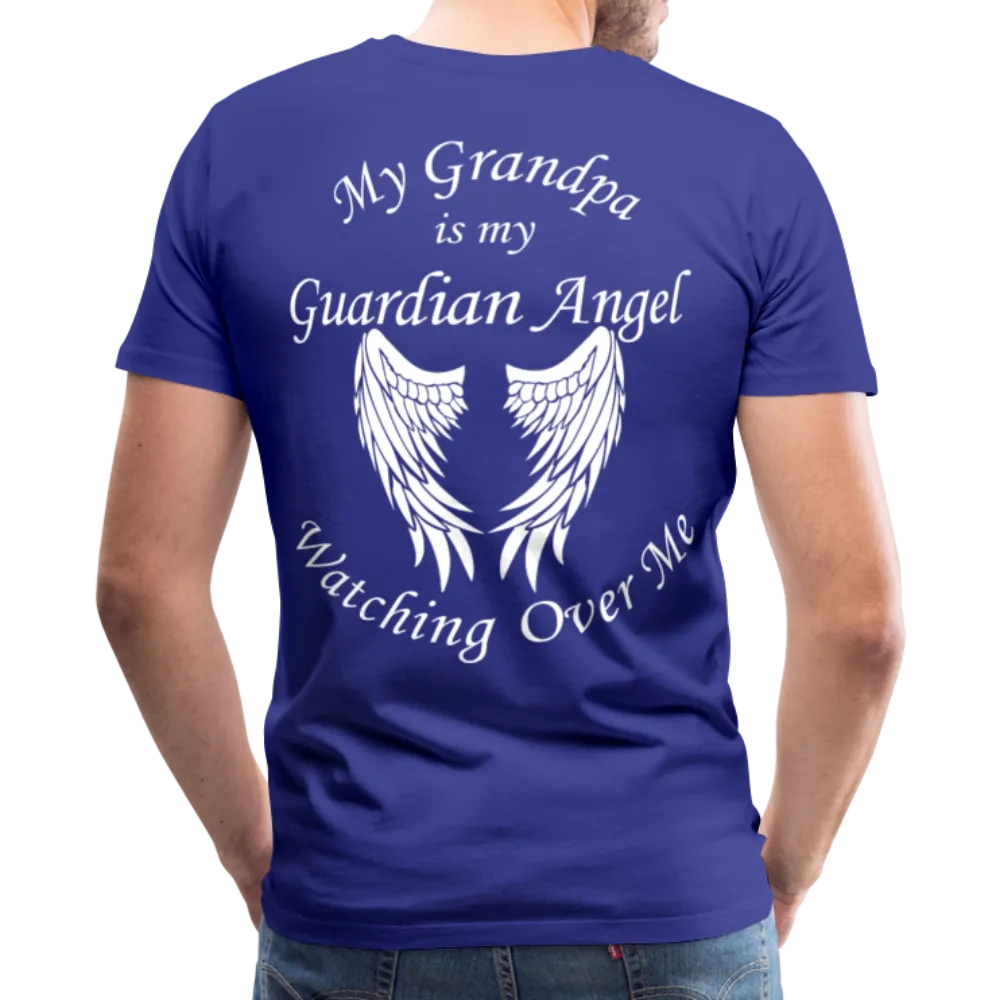 Grandpa Guardian Angel Men's Premium T-Shirt (CK3556)