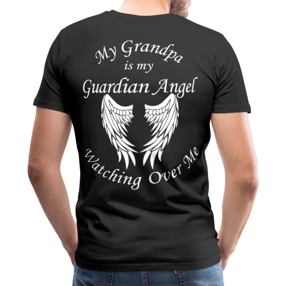 Grandpa Guardian Angel Men's Premium T-Shirt (CK3556)