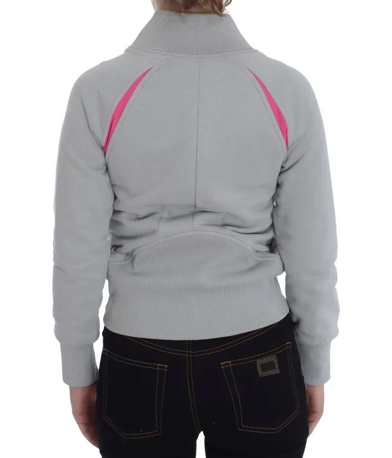 Gray Top Sport Cotton Sweater