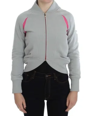 Gray Top Sport Cotton Sweater