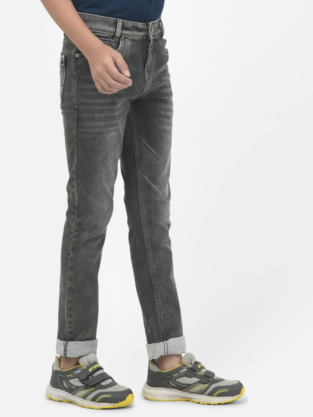 Grey Light Fade Jeans