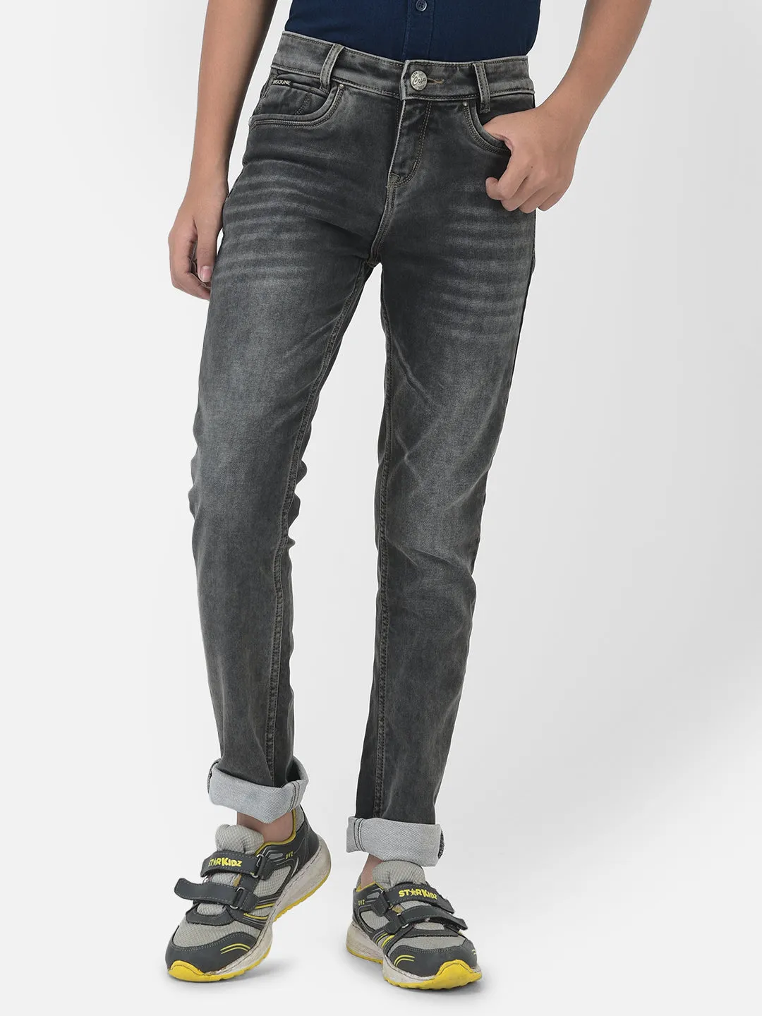 Grey Light Fade Jeans