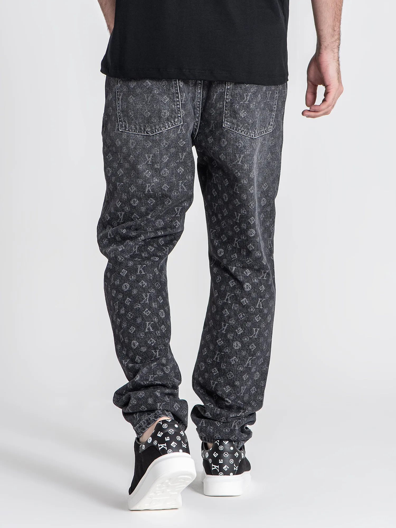 Grey Logomania Jeans