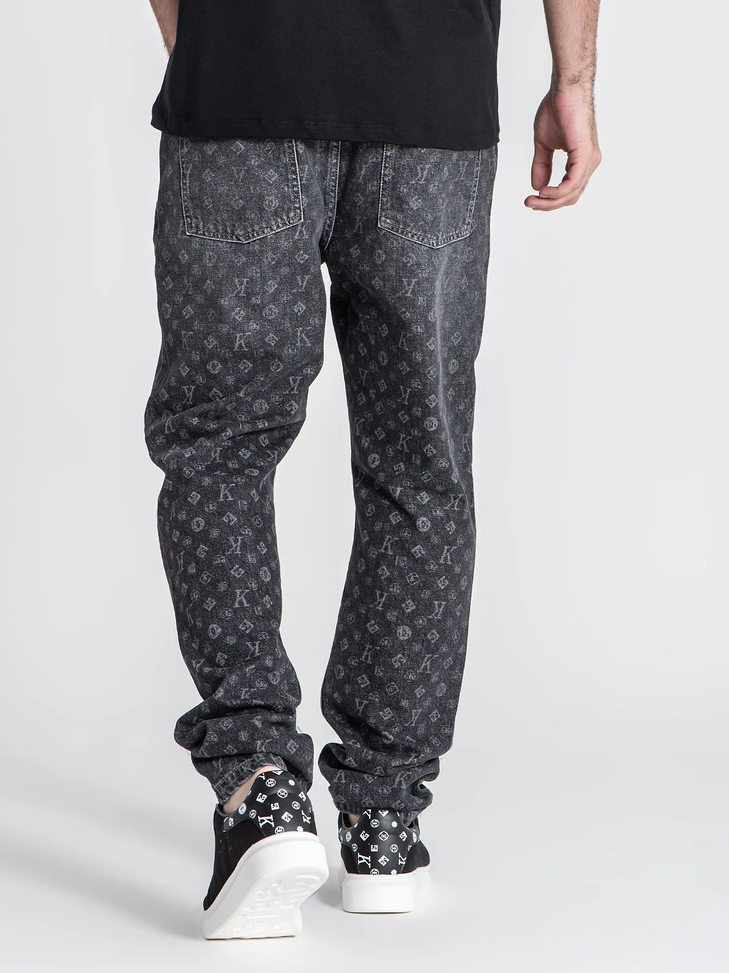 Grey Logomania Jeans