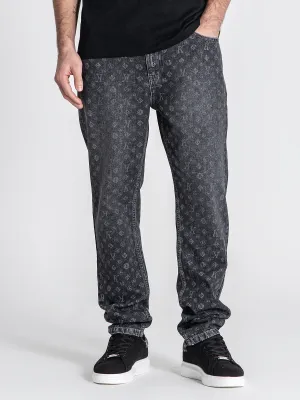 Grey Logomania Jeans