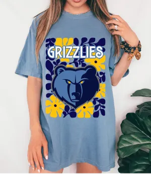 Grizzlies Comfort Colors Tee/ Spirit Drop/ Youth and Adult Sizes / Memphis