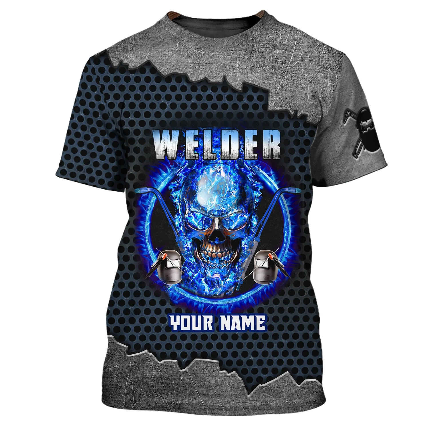 Grumpy Old Welder 3D Shirts Personalized Name