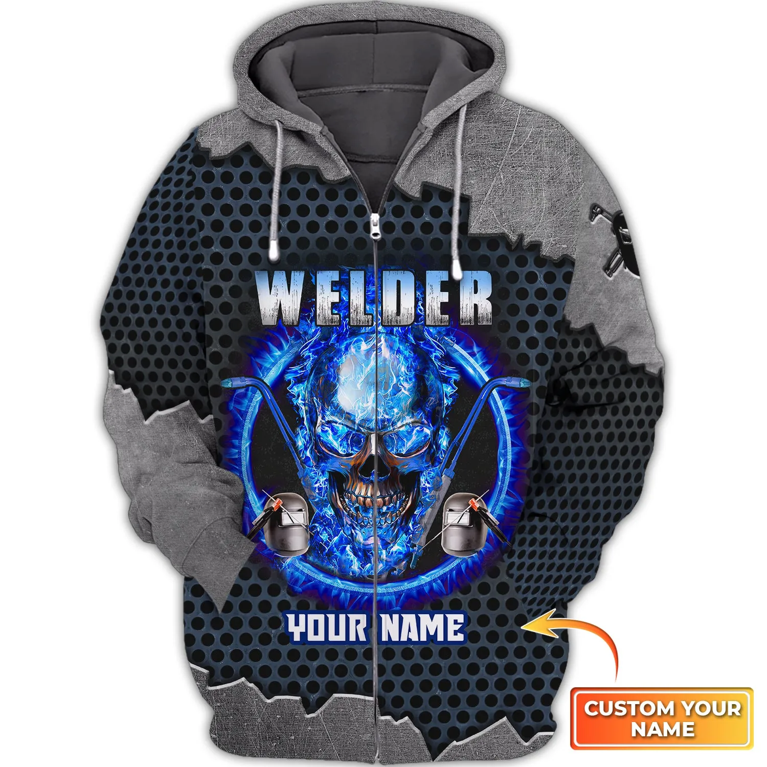 Grumpy Old Welder 3D Shirts Personalized Name