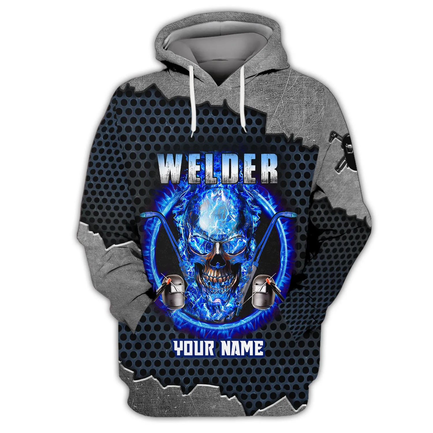 Grumpy Old Welder 3D Shirts Personalized Name