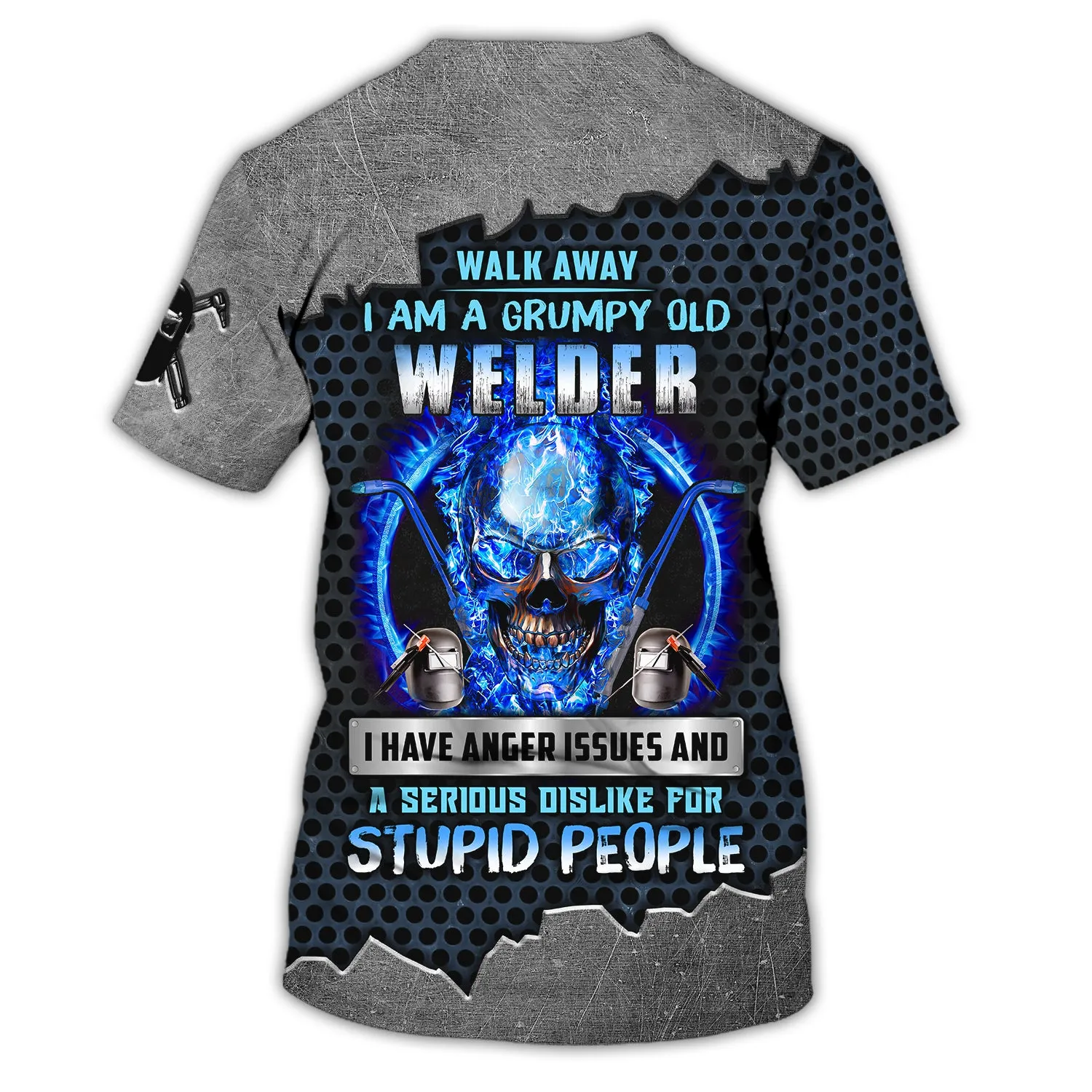 Grumpy Old Welder 3D Shirts Personalized Name