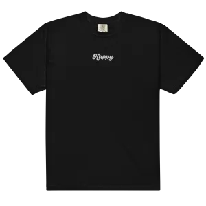 Happy Embroidered T-shirt